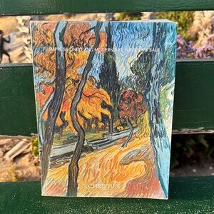 Christie’s Impressionist Art Print - Vibrant Multicolor catalog of art
